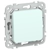 FLITE Выключатель 1-клавишный 10А ВС11-1-0-ФлХЛ холодный лед IEK