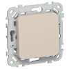FLITE Выключатель 1-клавишный проходной 10А ВС61-1-0-ФлЛ льняной IEK