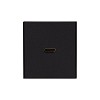 Розетка STRONG HDMI с/у антрацит KRANZ