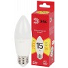 LED B35-15W-827-E27 R Лампа светодиодная ЭРА RED LINE LED B35-15W-827-E27 R 15Вт свеча теплый белый свет Е27