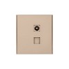 Розетка STRONG компьютерная RJ45 кат6 + TV с/у шелк KRANZ
