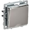 BRITE Розетка 1-местная с заземлением с защитными шторками и крышкой 16А IP20 РСбш10-3-БрГ