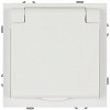 15-2103-01 Розетка ЭРА Galaxy 15-2103-01 c заземлением 2P+E Schuko со шторками с крышкой