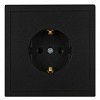 15-2101-05 Розетка ЭРА Galaxy 15-2101-05 c заземлением 2P+E Schuko 16А-250В IP20 антрацит