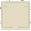 15-2103-02 Розетка ЭРА Galaxy 15-2103-02 c заземлением 2P+E Schuko со шторками с крышкой