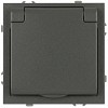 15-2103-06  Розетка ЭРА Galaxy 15-2103-06 c заземлением 2P+E Schuko со шторками с крышкой 