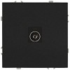 15-3101-05 Розетка ЭРА Galaxy 15-3101-05 TV одиночная IP20 антрацит