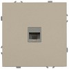 15-3107-04 Розетка ЭРА Galaxy 15-3107-04 информационная RJ45 IP20 шампань