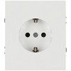 16-2101-01 Розетка ЭРА Arktik 16-2101-01 с заземлением 2P+E Schuko 16А-250В белый