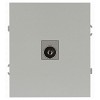 16-3101-03 Розетка ЭРА Arktik 16-3101-03 TV одиночная алюминий