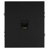 16-3107-05 Розетка ЭРА Arktik 16-3107-05 информационная RJ45 антрацит