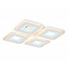 FA4004/4 WH белый 100W 3000K+6400K/4200K/6400K+3000K 395*395*85 (ПДУ ИК)