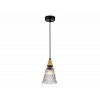 LH58111 BK/LW/SM черный/светлое дерево/дымчатый E14 max 40W D110*1500
