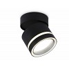 TA1445 BK/FR черный/белый матовый GX53 max 12W D85*90