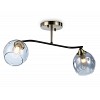 TR303008/2 SB/BK/SM бронза/черный/дымчатый E27/2 max 40W 560*140*240