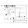 TR303244/4 BK/CH/SM/FR черный/хром/дымчатый/белый матовый E27*4 max 60W 870*120*780