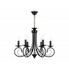 TR9612/6 BK черный E14/6 max 40W D560*650
