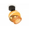 XM1105010 PYG/SBK/CF золото желтое полированное/черный песок/кофе MR16 GU5.3 LED 3W 4200K