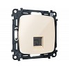 MO312005 Комплект механизма компьютерной розетки RJ-45 экранированной с автоматической защ