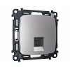 MO512005 Комплект механизма компьютерной розетки RJ-45 экранированной с автоматической защ