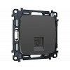 MO912005 Комплект мех-ма компьютерной розетки RJ-45 экранированной с автоматической защитн