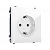 MS107010 Комплект механизма электрической розетки SIGMA Белый глянец 50Hz 2P+E с/з с/ш 16A