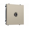 MS353030 Комплект механизма TV розетки проходной SIGMA Кашемир 5-1000 MHz 4dB QUANT PRO (S
