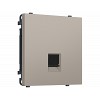 MS372005 Комплект механизма компьютерной розетки SIGMA Серо-бежевый матовый RJ-45 экраниро
