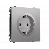 MS506010 Комплект механизма электрической розетки SIGMA Сталь матовый 50Hz 2P+E с/з 16A-25