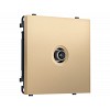MS893010 Комплект механизма TV розетки оконечной SIGMA Золото Мягкое касание 50-870 MHz 1d