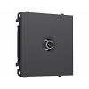 MS913010 Комплект механизма TV розетки оконечной SIGMA Графит Мягкое касание 50-870 MHz 1d