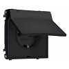 MS988010 Комплект механизма электрической розетки SIGMA Черный Мягкое касание 50Hz 2P+E с/