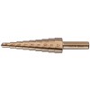 Сверло ступенчатое HSS Co5% ( Р6М5К5 ) по металлу, 9 ступеней, 4-12 мм