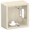IEKINSPIRIA Коробка для накладного монтажа 1-местная 6739811 слоновая кость IEK