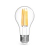 Лампа светодиодная филаментная LED 22 Вт 2100 лм 4100К А70 груша нейтральный E27 AC 220В прозрачная колба Black Filament GAUSS (102902222)
