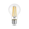 Лампа светодиодная филаментная LED 15 Вт 1450 лм 4100К А60 груша нейтральный E27 AC 220В прозрачная колба Black Filament GAUSS (102902215)
