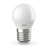 Лампа светодиодная LED 6.5 Вт 550 лм 4100К шар P45 нейтральный E27 AC 220В Black GAUSS (105102207)