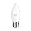 Лампа светодиодная LED 6.5 Вт 550 лм 4100К свеча нейтральный E27 AC 220В Black GAUSS (103102207)