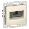IEKVALENA Розетка компьютерная RJ45 категория 5Е UTP 6956241 слоновая кость IEK