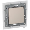 IEKETIKA Переключатель 1-клавишный схема 6 10АХ IP44 безвинтовые зажимы 6711071 песочный I