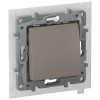 IEKETIKA Переключатель 1-клавишный схема 6 10АХ IP44 безвинтовые зажимы 6714071 капучино I