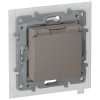IEKETIKA Розетка 1-местная с заземлением с защитными шторками и крышкой 16А IP44 6714261 к
