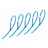 Стяжка кабельная нейлоновая 300x4,8мм, синяя (25 шт/уп) REXANT