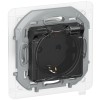 IEKINSPIRIA Розетка 1-местная с заземлением с защитными шторками и крышкой 16А IP44 673749