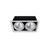 FL-LED Grille-111-2 60W 4000K 370*185*150мм 60Вт 4800Лм (светильник карданный светодиодный белый)