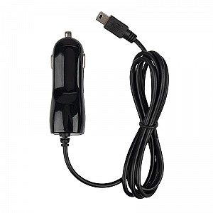 Автозарядка в прикуриватель microUSB (АЗУ) (5 V, 1000 mA) шнур прямой 1.2 м черная REXANT