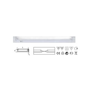 Светильник Navigator 94 514 NEL-B2-E106-T5-840/WH (ЛПБ T5 6 Вт)