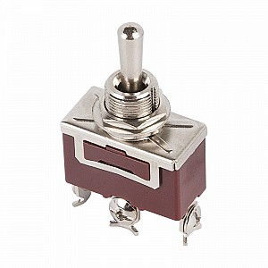 Тумблер 250В 15А (3c) (вкл)-выкл-(вкл) однополюсной (KN-123) REXANT