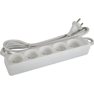 Удлинитель Navigator 71 554 NPE-S-05-500-X-2x0.75 б/з 5 гн. 5м