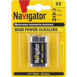 Элемент питания Navigator 94 756 NBT-NE-6LR61-BP1